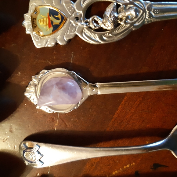 40 Vintage Collection Spoons/ Most Is Silver Plated - Picture 9 of 12
